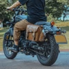 Kép 4/4 - Retro motorkerékpár hátsó ülés nagy kapacitású táska - Keki