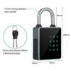 Kép 2/8 - Intelligens ujjlenyomatos lakat BT billentyűzet Smart Lock IP65 vízálló APP feloldó T55C