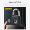Kép 3/8 - Smart Lock Intelligens lakat csomagtartó ajtókhoz CR2032 gombcellás tápegységgel (ujjlenyomat-zár)