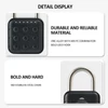 Kép 5/8 - Smart Lock Intelligens lakat csomagtartó ajtókhoz CR2032 gombcellás tápegységgel (jelszó-zár)