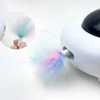 Kép 6/18 - Electric Smart Gravity UFO önszórakoztató tollas pálca kisállatjáték - Macska szerelmeseinek
