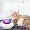 Kép 14/18 - Electric Smart Gravity UFO önszórakoztató tollas pálca kisállatjáték - Macska szerelmeseinek
