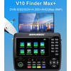 Kép 4/11 - iBRAVEBOX V10 Finder Max+ HD műholdas TV jelkereső DVB-S/S2/S2X digitális kézi jelmérő műholdkereső H.265 4,3 hüvelykes LCD