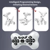 Kép 7/10 - Távirányítós programozható felfújható kutya Intelligens éneklő táncoló játék - Fehér