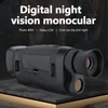Kép 4/12 - Digitális éjjellátó monokuláris 40MP 2,5K infravörös teleszkóp támogatás 6x optikai nagyítás 8x digitális zoom - Fekete
