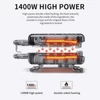 Kép 5/5 - Otthoni fánkkészítő 16 fánkos 1400 W-os kétoldalas fűtés tapadásmentes felülettel reggelihez, harapnivalókhoz, desszertekhez és egyebekhez