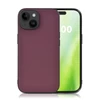 Kép 4/14 - Az iPhone 15 vékony tokhoz tervezve, 6,2 hüvelykes műbőr anyagból - Lila, stílus 1
