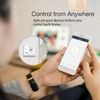 Kép 12/12 - Wi-Fi intelligens termosztát hőmérséklet-szabályozó APP Control 5A, kompatibilis az Alexa / Google rendszerrel víz- és padlófűtéshez - Fehér