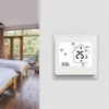 Kép 12/19 - Tuya ZigBee3.0 intelligens termosztát 5A heti programozható hőmérséklet-szabályozó APP Hangvezérlés kompatibilis az Alexa/Google Home rendszerrel padlófűtéshez