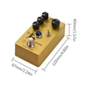 Kép 8/13 - MOSKYAudio Overdrive/Előerősítő/Booster gitár effekt pedál - MARKSMAN