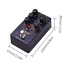 Kép 9/14 - MOSKYAudio Overdrive gitáreffektus pedál - ÁTLÁTSZÓ MEGHAJTÁS