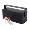 Kép 6/9 - 4 Gang Rocker billenőkapcsoló doboz 4 irányú USB gyorstöltő kék fény kapcsoló Kettős USB 4.8A 12/24V univerzális többfunkciós szerelődoboz lakókocsi kamion utánfutó jachthoz