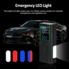 Kép 4/10 - Hordozható légkompresszor vezeték nélküli USB autó motorkerékpár golyós gumiabroncshoz, felfújható automatikus kikapcsolás digitális nyomásmérő LED-lámpával