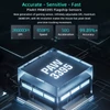 Kép 2/10 - Darmoshark M3 4K vezeték nélküli BT5.0 vezetékes hárommódusú újratölthető játék 26000DPI TTC PAM3395 optikai e-sport egér - Fekete