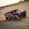 Kép 2/6 - YDJ-D843-YW 2,4 GHz-es 4WD távirányítós 40km/h terepjáró teherautó - Piros, 2 akkumulátor