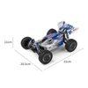 Kép 2/14 - WLtoys 144011 távirányítós 1/14 2,4 GHz 65 KM/H sebesség 4WD terepjáró autó - 2 akkumulátor