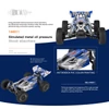 Kép 11/14 - WLtoys 144011 távirányítós 1/14 2,4 GHz 65 KM/H sebesség 4WD terepjáró autó - 3 akkumulátor