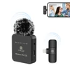 Kép 2/11 - PULUZ PU645B vezeték nélküli mikrofonrendszer 1 vevővel és 1 adóval (ios Lightning digitális kimenet)