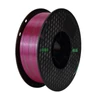 Kép 2/13 - KINGROON 3D nyomtató PLA filament 1 kg 1,75 mm háromszínű selyem - Arany zöld fukszia
