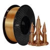 Kép 1/13 - KINGROON 3D nyomtató PLA filament 1 kg 1,75 mm háromszínű selyem - Ezüst arany réz
