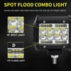 Kép 8/11 - 4 hüvelykes LED munkalámpa rudak 60W 6000LM LED ködlámpák - 1 csomag