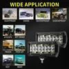 Kép 6/11 - 4 hüvelykes LED munkalámpa rudak 60W 6000LM LED ködlámpák - 2 csomag