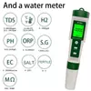 Kép 3/7 - Hordozható, többfunkciós digitális 10 az 1-ben vízminőség-tesztelő nagy pontosságú toll PH/TDS/EC/Sótartalom/ORP/H2/S.G/Hőmérséklet/tápanyag-oldat koncentráció/㏁ Mérés (háttérvilágítás nélkül)