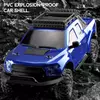 Kép 6/8 - 1:16 2,4 GHz-es 4WD távirányítós terepjáró elektromos autó - Kék, 2 akkumulátor