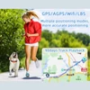 Kép 4/13 - GPS Pet Tracker IP67 vízálló elektronikus kerítés elvesztést megelőző kutya macska nyakörv - Narancs