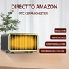 Kép 6/13 - Térfűtő 800 W PTC kerámia alacsony zajszint, gyors fűtésű hordozható fűtőventilátor 30 fokos borulás- és túlmelegedés elleni védelemmel, 2 fokozatban állítható