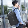 Kép 10/20 - USB töltőportos kemping, utazási, üzleti hátizsák, 3db/szett - Fekete