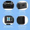 Kép 3/8 - MK321BT 3 gombos mini, testreszabott billentyűzet mechanikus kék gombokkal USB+BT kettős módú csatlakozással - Fekete