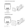 Kép 5/12 - QS-Zigbee-CP01 Tuya ZigBee intelligens kapcsolókonvertáló modul, kompatibilis az Alexa Google Home hangvezérléssel (átjáróval használva)