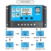 Kép 2/20 - Napelemes energiatermelő rendszer 25 W napelem + 6000 W inverter DC 12 V-tól AC 220 V-ig intelligens LCD kijelzővel, kettős USB töltőporttal + 30 A napelemes töltésvezérlő