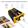 Kép 6/20 - Napelemes energiatermelő rendszer 25 W napelem + 6000 W inverter DC 12 V-tól AC 220 V-ig intelligens LCD kijelzővel, kettős USB töltőporttal + 30 A napelemes töltésvezérlő