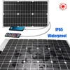 Kép 15/20 - Napelemes energiatermelő rendszer 25 W napelem + 6000 W inverter DC 12 V-tól AC 220 V-ig intelligens LCD kijelzővel, kettős USB töltőporttal + 30 A napelemes töltésvezérlő