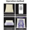 Kép 14/17 - Egykattintásos nyomtatás termikus tetoválás minta stencil gép képalkotó méret szög vágás tükrözés lépték beállítása C típusú interfész