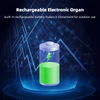 Kép 12/14 - BX-11 61 kulcsos összecsukható többfunkciós elektronikus orgona érzékeny gyermekeknek, kezdőknek