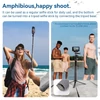 Kép 11/12 - TELESIN WSS-001 25,7 hüvelykes Selfie Stick rozsdaálló, 360°-ban forgatható alumíniumötvözet 3 részből álló 1/4 hüvelykes csavar 3 pofás adapterrel, kompatibilis az Insta 360 DJI GoPro 11/10/9/8/7/6/54 /3