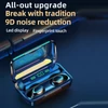 Kép 2/10 - Vezeték nélküli BT5.0 digitális fülhallgató zajcsökkentéssel LED kijelzővel, töltődobozzal, beépített mikrofon, telefon töltés támogatása sportoláshoz, futáshoz, edzéshez, játékhoz