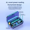 Kép 10/10 - Vezeték nélküli BT5.0 digitális fülhallgató zajcsökkentéssel LED kijelzővel, töltődobozzal, beépített mikrofon, telefon töltés támogatása sportoláshoz, futáshoz, edzéshez, játékhoz