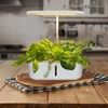 Kép 12/16 - Beltéri növénytermesztési lámpa 24 W teljes spektrumú 104 LED vízszivattyúval 2080 lm 3,6 literes víztartállyal - Fehér