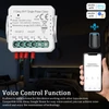 Kép 2/10 - Tuya WiFi 80A egyfázisú bilincs napelemes PV kétirányú energiamérő APP vezérlő áramtranszformátor ütemezés időzítő otthoni automatizálási eszköz - 2 Gang