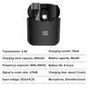 Kép 5/19 - S16 Mini Vezeték nélküli Lavalier mikrofon 1db mobiltelefonhoz 360°-os, többirányú hajtókamikrofon, kijelző zajcsökkentéssel