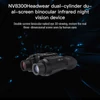 Kép 10/21 - Naked Eye 3D éjjellátó védőszemüveg fejre szerelhető digitális infratávcső