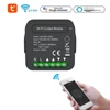 Kép 10/13 - QS-WIFI-CP03 Tuya WiFi intelligens függönykapcsoló modul időzítési funkcióval APP távirányító, kompatibilis az Alexa Google Voice Control funkcióval (5 db)