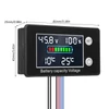 Kép 2/11 - 9V-100V akkumulátorkapacitás feszültségmérő LCD kijelzővel háttérvilágítással Digitális voltmérő teszter lítium háromkomponensű akkumulátorokhoz Ólom-savas akkumulátor lítium-vas-foszfát akkumulátor kapacitás százalékos teszter