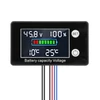 Kép 3/11 - 9V-100V akkumulátorkapacitás feszültségmérő LCD kijelzővel háttérvilágítással Digitális voltmérő teszter lítium háromkomponensű akkumulátorokhoz Ólom-savas akkumulátor lítium-vas-foszfát akkumulátor kapacitás százalékos teszter