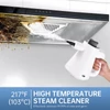 Kép 8/11 - Kézi gőztisztító 1000 W 3,5 bar magas hőmérsékletű, nyomás alatti tisztító biztonsági zárral és 7 tartozékkészlettel