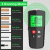 Kép 7/11 - Stud Finder falszkenner 5 az 1-ben elektronikus csapérzékelő HD LCD kijelzővel, fa és váltóáram észlelésére